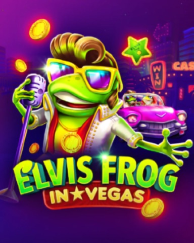 Elvis Frog in Vegas pokie at HollyWin Casino